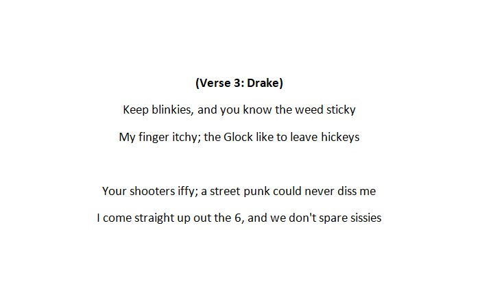 verse 3 drake