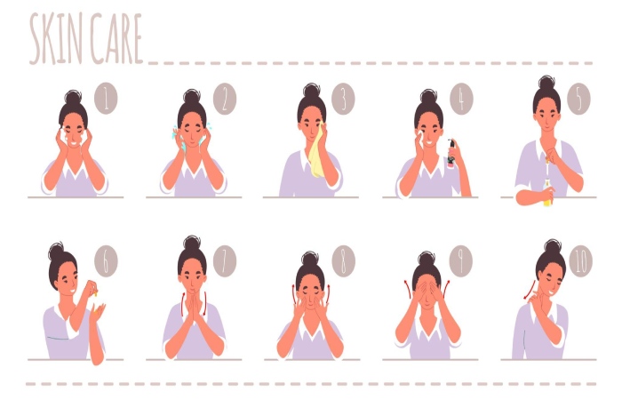 how to use dermatouch face wash correctly