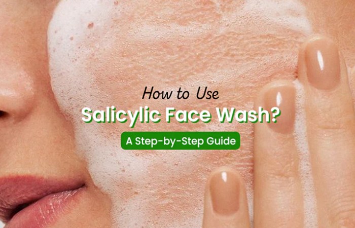 how to use salicylic acid face wash