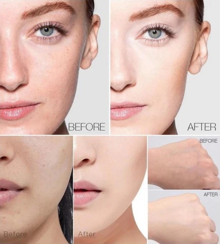 Kay Beauty HD and Skin Awakening Foundation comparison