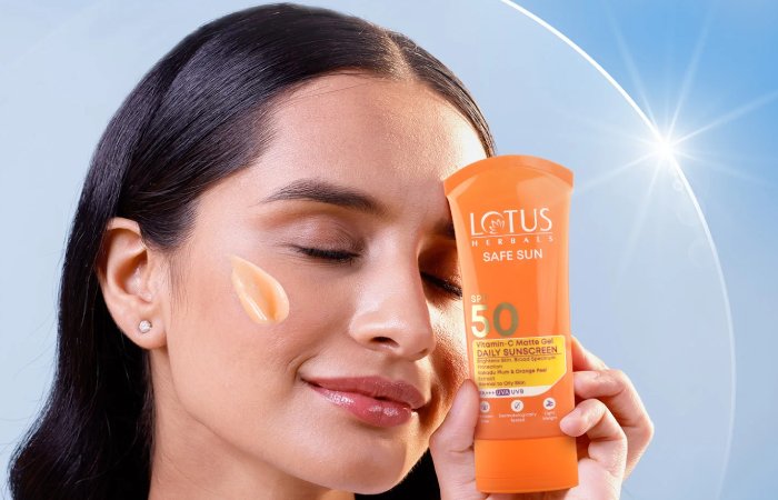 lotus sunscreen white cast comparison