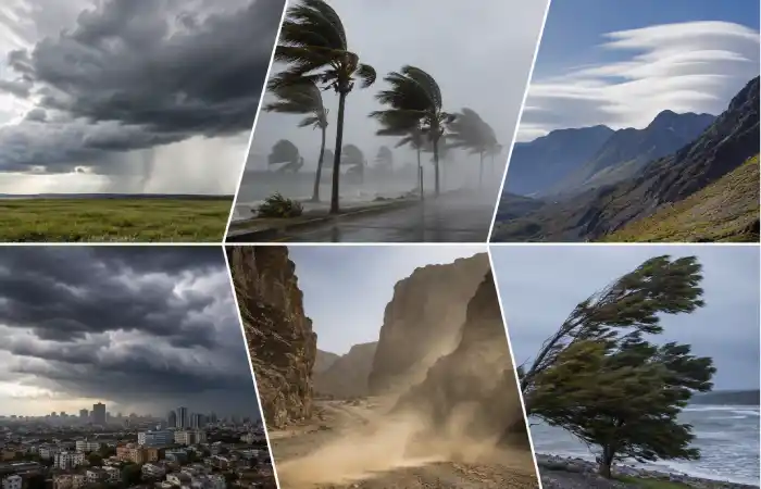 common causes of windy weather