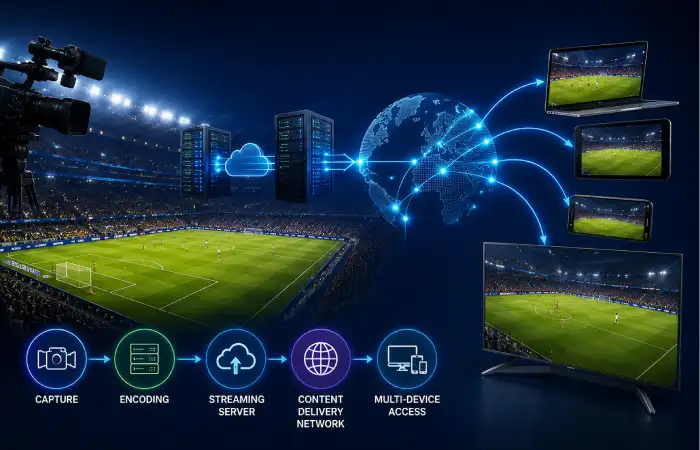 how do sports streaming websites generally work_