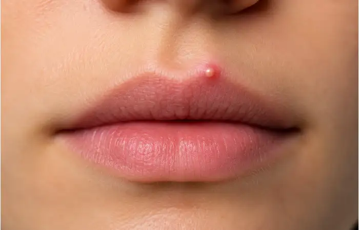 what Is a pimple on the lip_